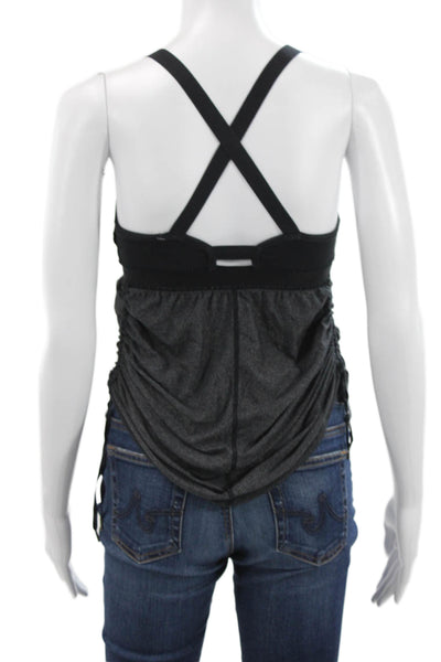 Lululemon Womens Sleeveless Camisole Black Polyester Size 4