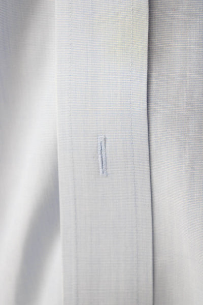 Brooks Brothers Mens Collared Long Sleeve Button Up Shirt Blue Size 15-32