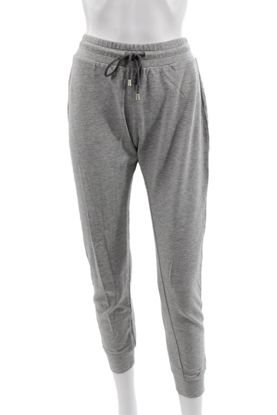 Kimberly Taylor Unisex Jogger Sweatpants Gray Cotton Drawstring Size S