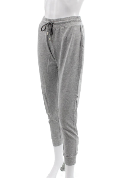 Kimberly Taylor Unisex Jogger Sweatpants Gray Cotton Drawstring Size S