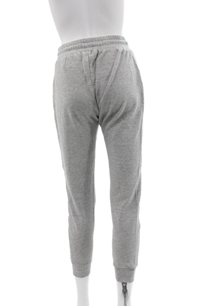 Kimberly Taylor Unisex Jogger Sweatpants Gray Cotton Drawstring Size S