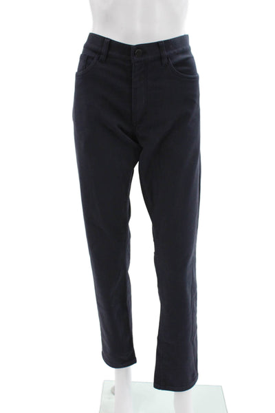 Theory Mens Ankle Cropped Dark Blue Pants Size 31