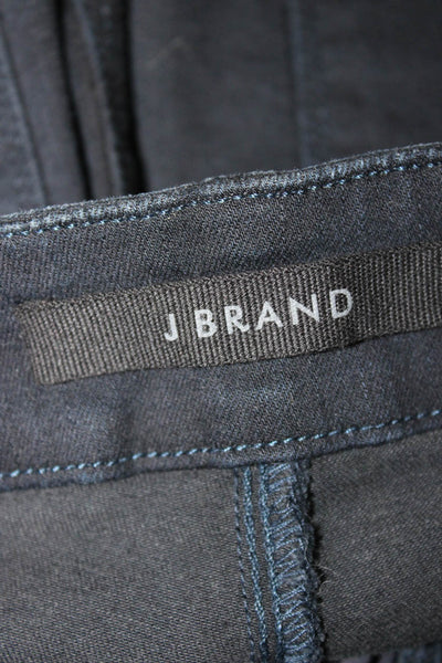J Brand Womens High Waist Black Jeggings 29 Inseam Size 25