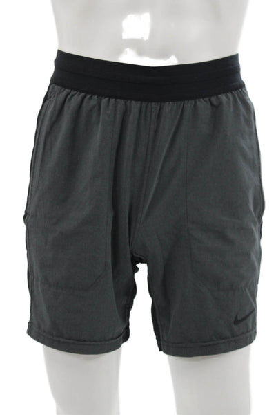 Nike Mens Sweat Shorts Dark Gray Size S