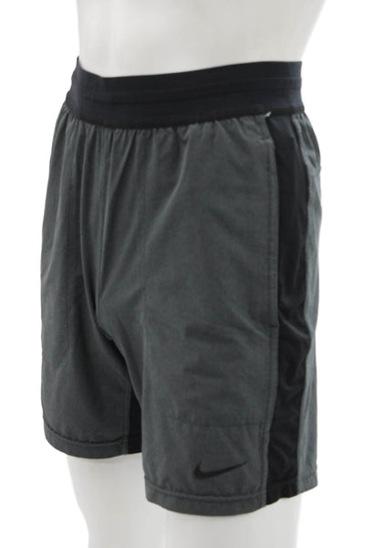 Nike Mens Sweat Shorts Dark Gray Size S