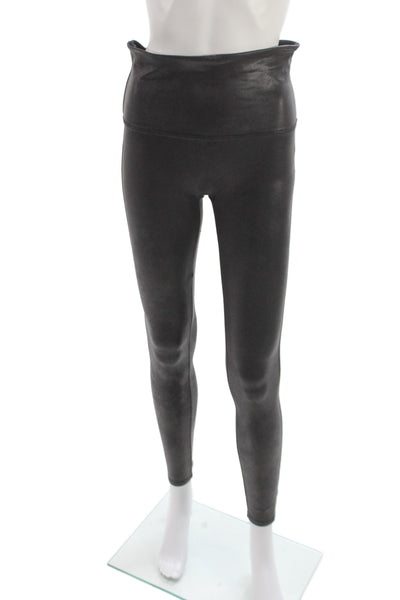 Spanx Women Ankle Jeggings Black Size XL