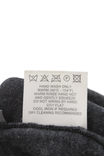 Bamford Womens Basic Dark Gray Crew Neck Short Sleeve T-Shirt Size M