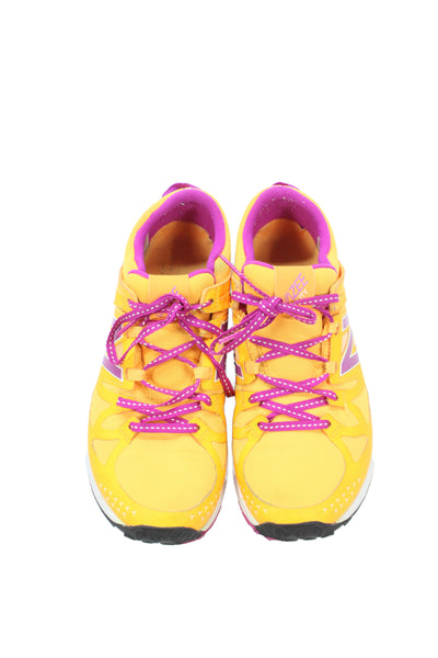 New Balance Womens Vazee Agility Running Sneakers Yellow Purple Size 8