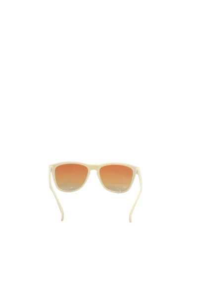 Goodr Unisex Adults Matte Square Sunglasses Beige Size 2"-0.5" 5.25"