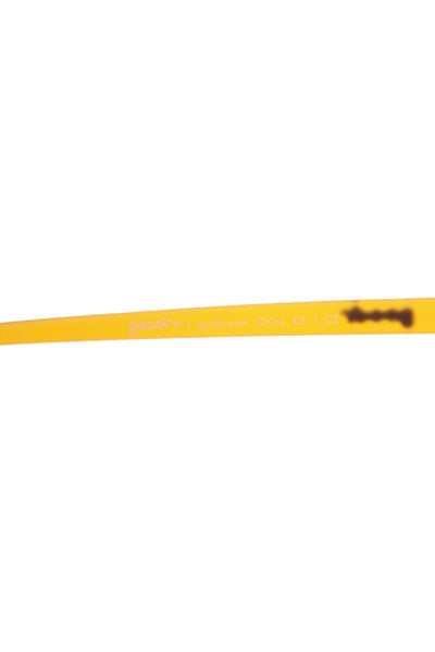 Goodr Unisex Adults Circular Sunglasses Orange Size 1.75"-0.5" 5.25"