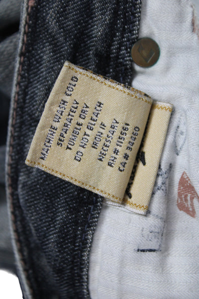 7 For All Mankind Women Bootcut Jeans Dark Gray Mid Rise 33 Inseam Size 27