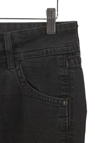 Hudson Womens Bootcut Jeans Dark Gray Mid Rise 33 Inseam Size 27