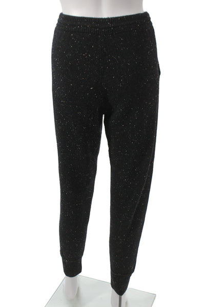 Theory Womens Black Jogger Sweatpants Wool Cashmere Petite Size XS