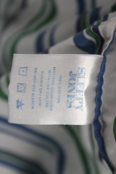 Sleepy Jones Mens Green 100% Cotton Graphic Sweatshirt Set Size L
