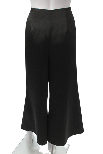 Vince Women Dress Pants Black Polyester Zip Solid Size 6