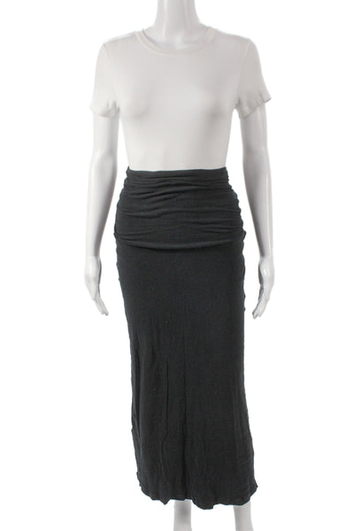Standard James Perse Womens Maxi Skirt Black Size 3