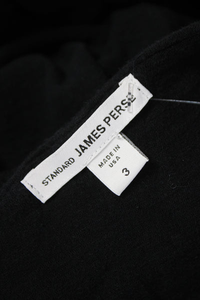 Standard James Perse Womens Maxi Skirt Black Size 3