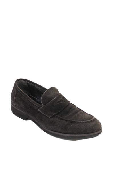Marechiaro 1962 Mens Suede Slip On Loafers Brown Size 41 11