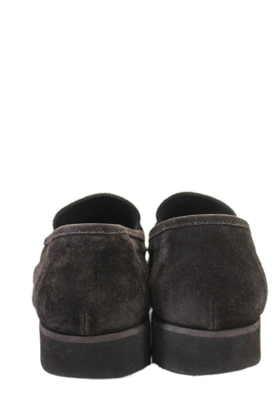 Marechiaro 1962 Mens Suede Slip On Loafers Brown Size 41 11