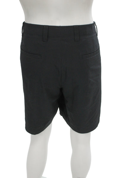 Callaway Mens Chino Shorts Black Polyester Button Size 40