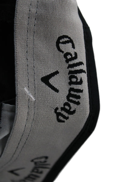 Callaway Mens Chino Shorts Black Polyester Button Size 40
