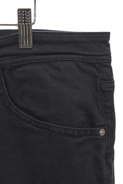 AG Adriano Goldschmied Mens Straight Jeans Dark Blue 91% Cotton Size 38