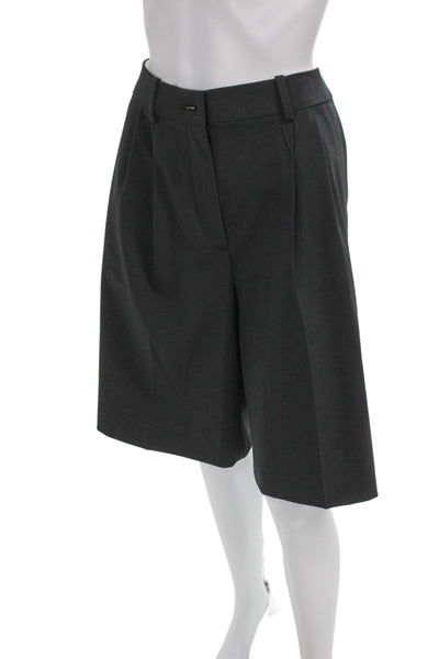 Zara Mens Black Bermuda Shorts Size L