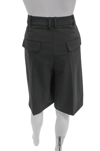 Zara Mens Black Bermuda Shorts Size L
