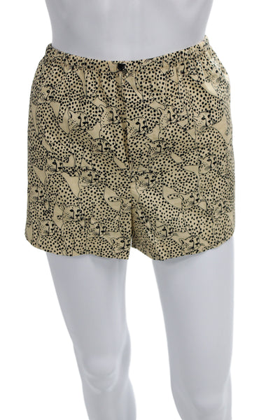 Zara Mens Boxer Shorts Beige Animal Print 100% Cotton Size L