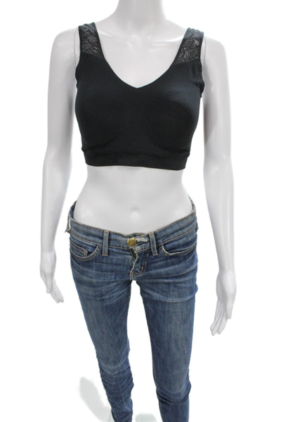 Chantelle Womens Soft Stretch Padded Bra Black Size Medium/Large