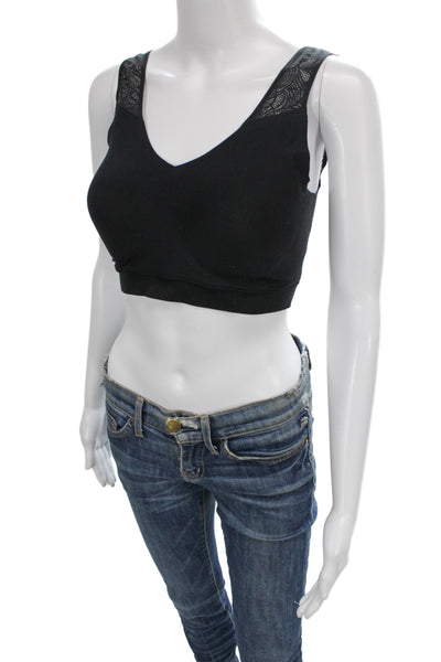 Chantelle Womens Soft Stretch Padded Bra Black Size Medium/Large