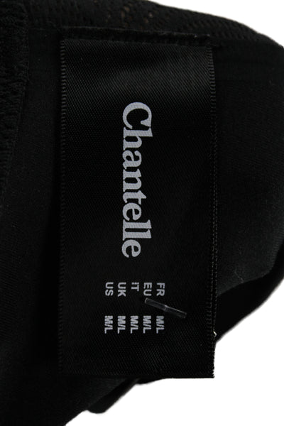 Chantelle Womens Soft Stretch Padded Bra Black Size Medium/Large