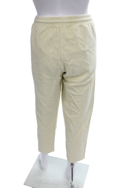 Madhappy Unisex Sweatpants Beige 100% Cotton Geometric Aztec Drawstring Size M