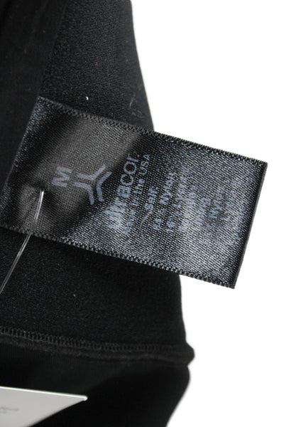 Ultracor Womens Ankle Leggings Black Nylon Graphic Print Funny Size M