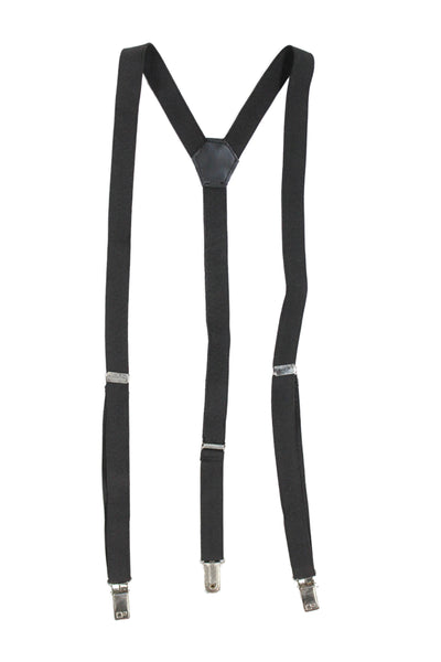 Dsquared2 Mens Leather Contrast Suspenders Black Size One Size