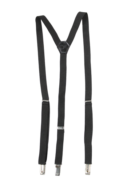 Dsquared2 Mens Leather Contrast Suspenders Black Size One Size