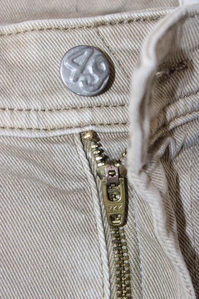 AG Adriano Goldschmied Mens Chino Khakis Beige Size 36