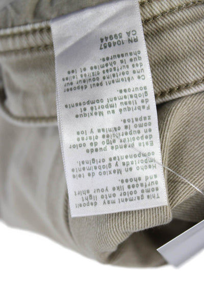 AG Adriano Goldschmied Mens Chino Khakis Beige Size 36