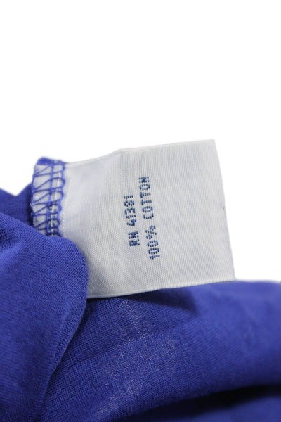 Polo Ralph Lauren Mens Cotton Short Sleeve Polo Shirt Blue Size L