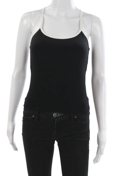Splits 59 Women Basic Camisole Black Nylon Spandex Size S