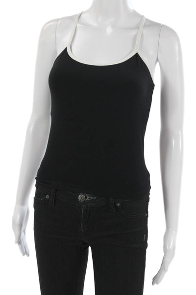 Splits 59 Women Basic Camisole Black Nylon Spandex Size S