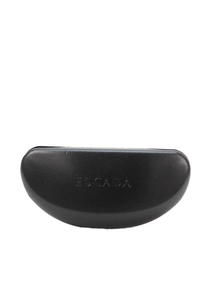 Escada Womens Printed Embellished Black Lenses 53mm 19mm 140mm Red Sunglasses