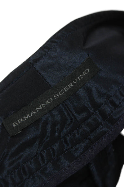 Ermanno Scervino Unisex Bermuda Shorts Black Buckle Designer Size 42