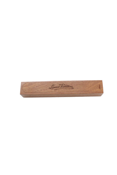 Louis Vuitton Unisex Adult Branded Wood Mikado Pick Up Sticks Game Set Brown