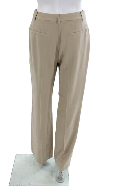 J Crew Women's Long Sleeves Two Piece Pants Suit Beige Size 4