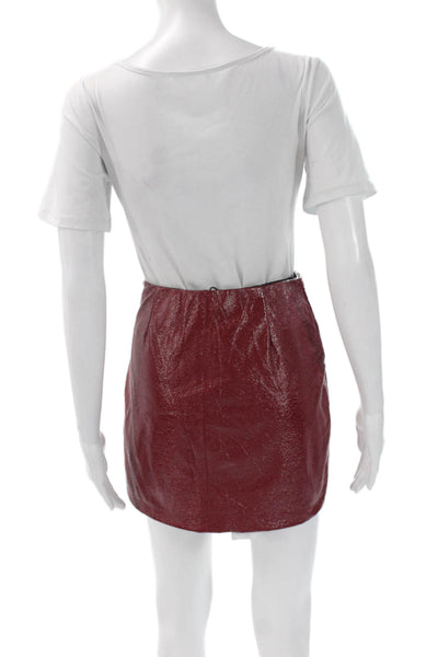Trf Collection Zara Womens Red Mini Pencil Skirt Size XS