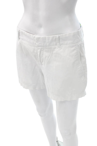 Banana Republic Trina Turk Collection Unisex Chino Shorts White Size 2
