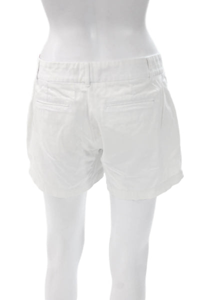 Banana Republic Trina Turk Collection Unisex Chino Shorts White Size 2