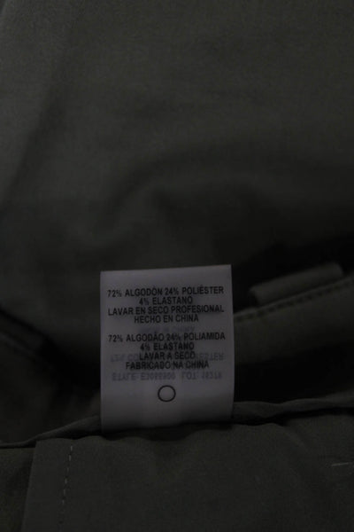 Elie Tahari Unisex Chino Shorts Green Size 2