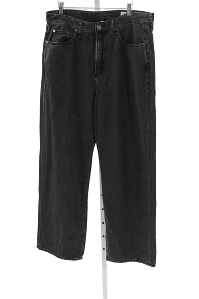 Rag & Bone Mens Straight Black Jeans Size 32